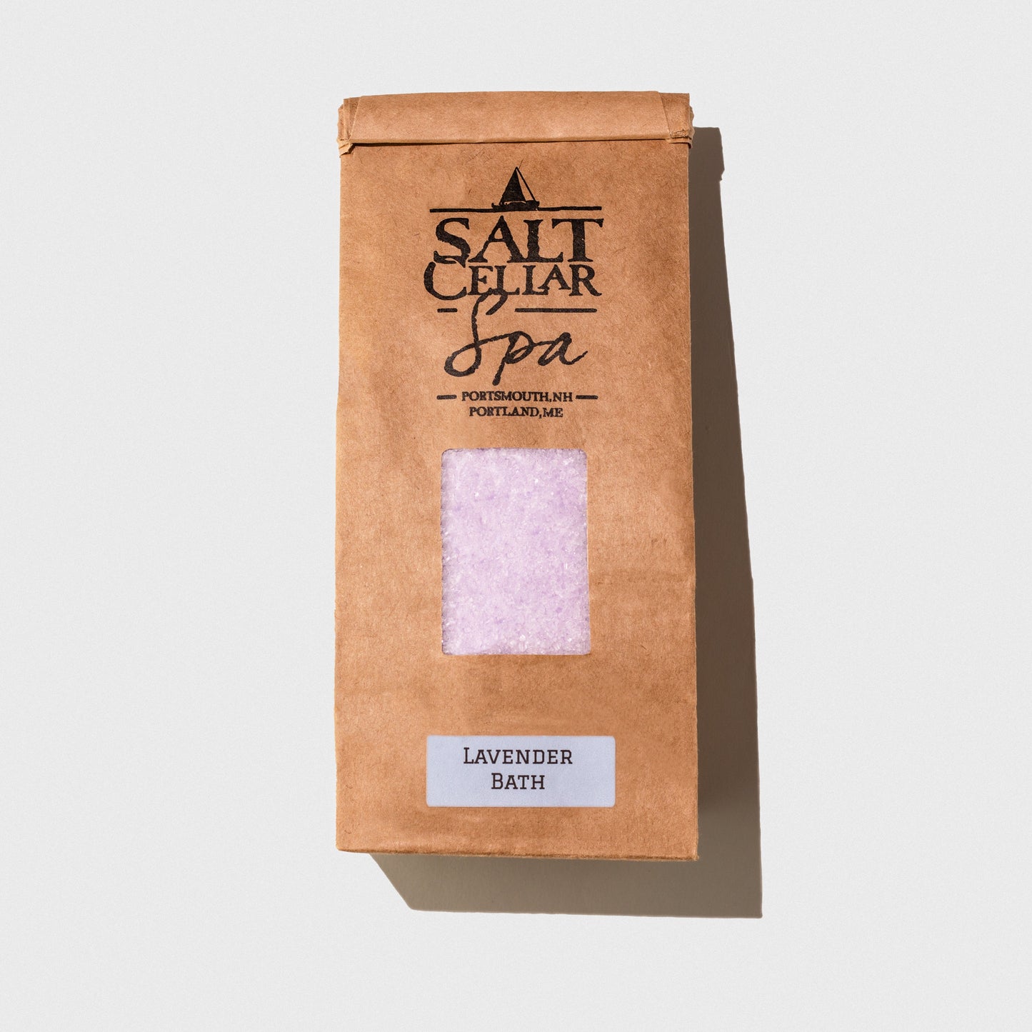 The Salt Cellar Lavender Bath Soak 1.5 Lb.   - Front