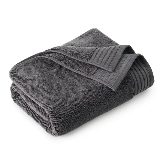 Bedding Bag Egyptian Cotton Bath Towel - Dark Grey