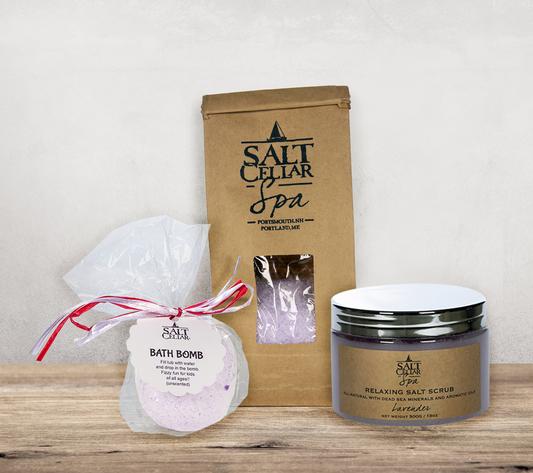 The Salt Cellar Lavender Lovers 4 Piece Bundle   - Front